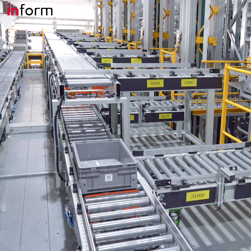 Pallet Carton Gravity Flow Steel Roller Track Flow Racking for Warehouse Storage