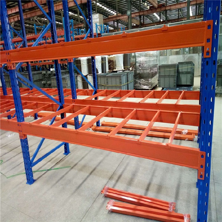 Warehouse Rack Featuring an Integrated Brace Beam for Superior Structural Stability