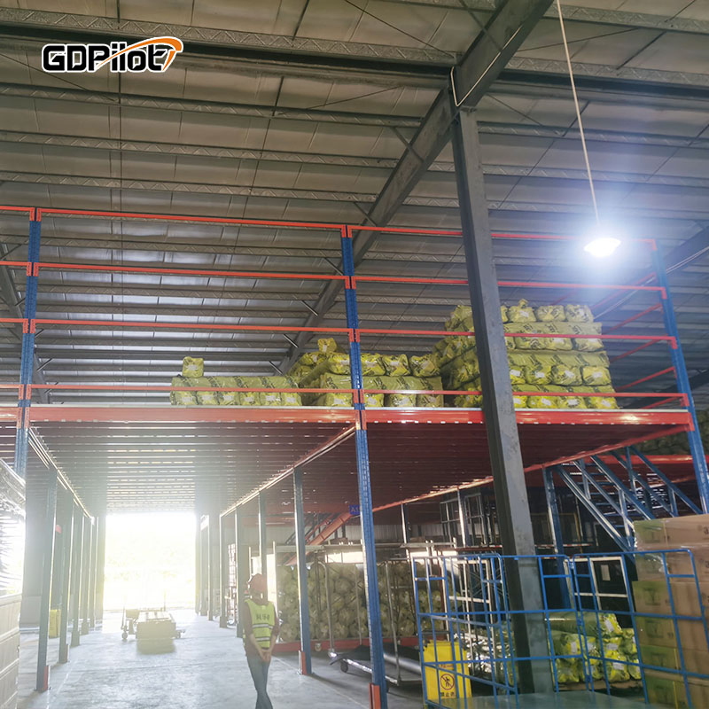 Flexible Modular Mezzanine Storage Solution with Custom Deck Features