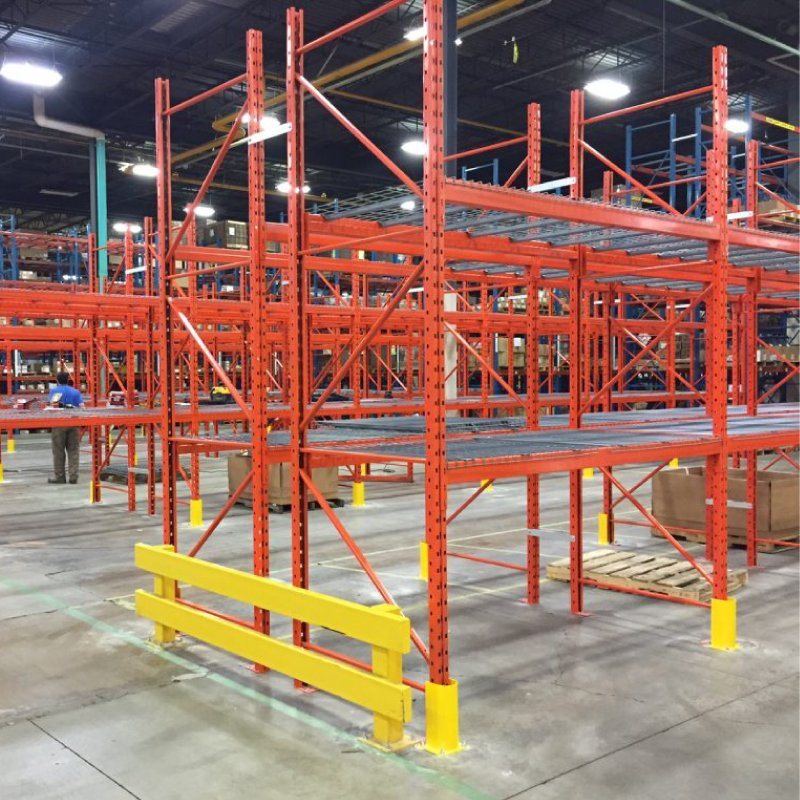 Heavy-Duty Teardrop Pallet Racking System for Custom Storage Solutions