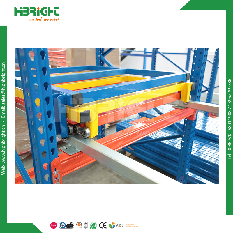 Global Push Back Pallet Racking System for Warehouse