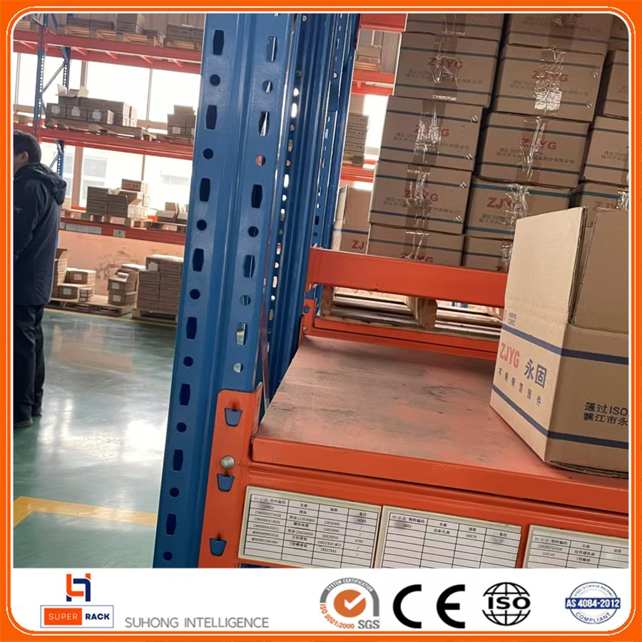 Heavy Duty Selective Stacking Warehouse Storage Teardrop Beam Shelf Metal Steel Pallet Rack