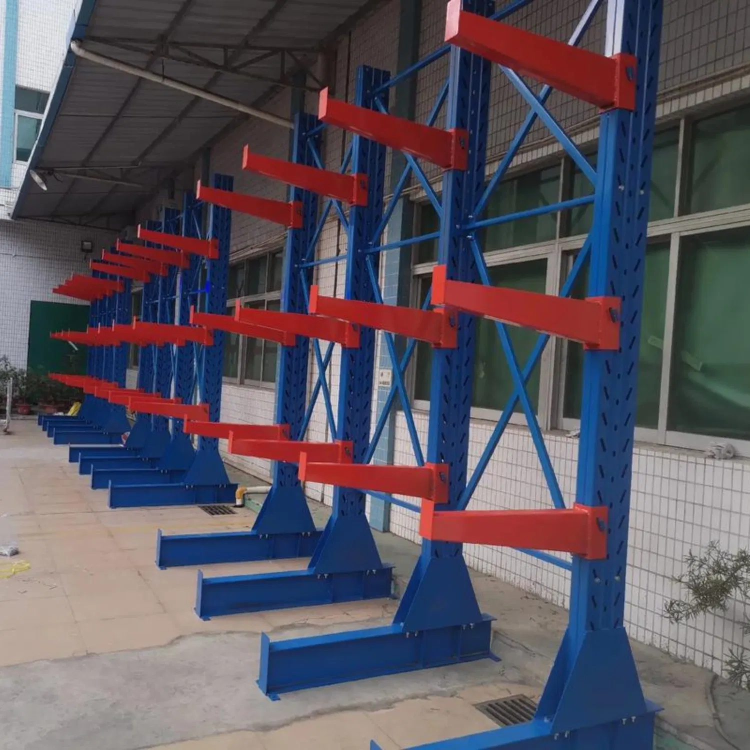 PVC Pipe Cantilever Rack I Beam Cantilever Rack