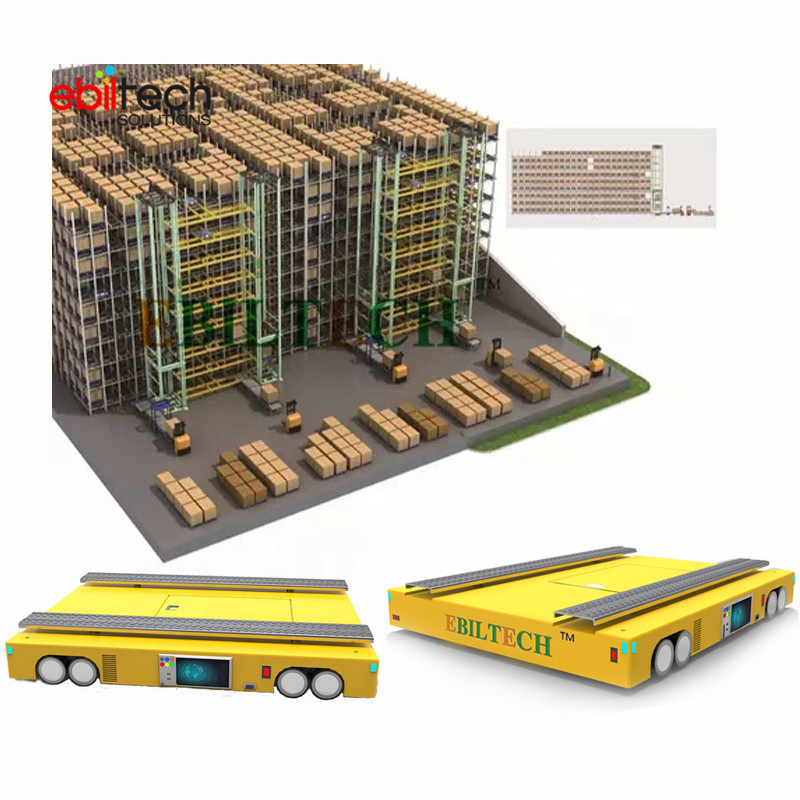 Teardrop Pallet Racks Automatic Warehouse Storage System as/RS