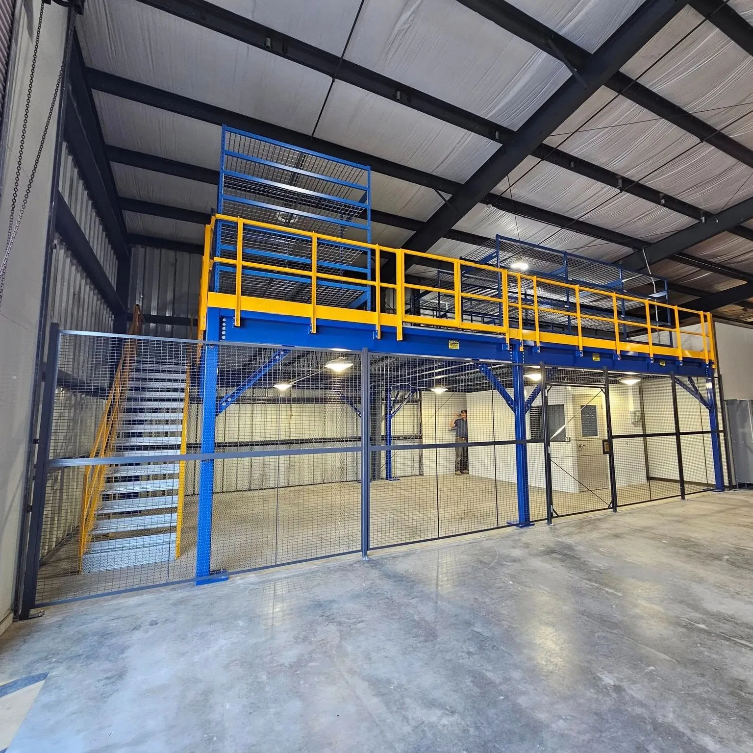 Heavy-Duty Warehouse Storage Steel Metal Structure Platform Rack Floor Mezzanine