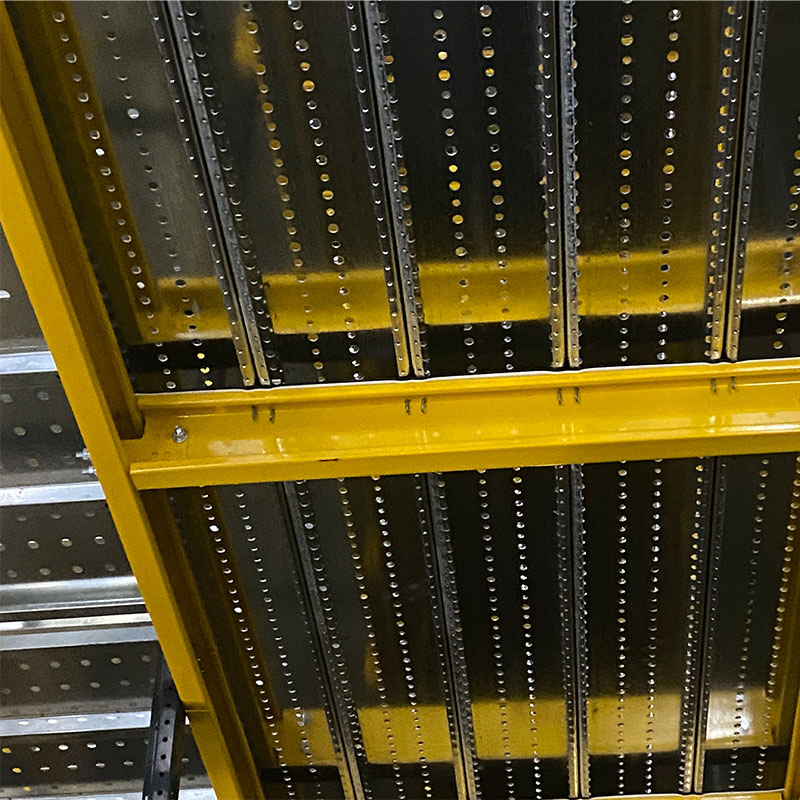 Warehouse Storage 1.2-3mm Thickness Shelving System Mezzanine