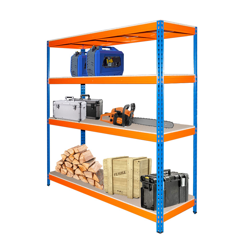 Boltless Assembling Rack Heavy-Duty Steel Rivet Shelving for Warehouse Garage Storage