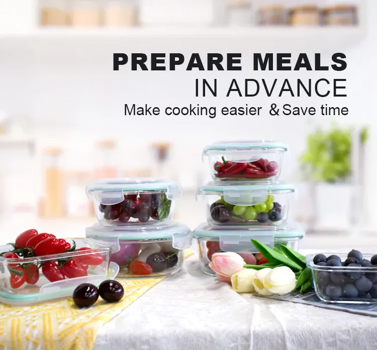 Meal Prep Glass Container