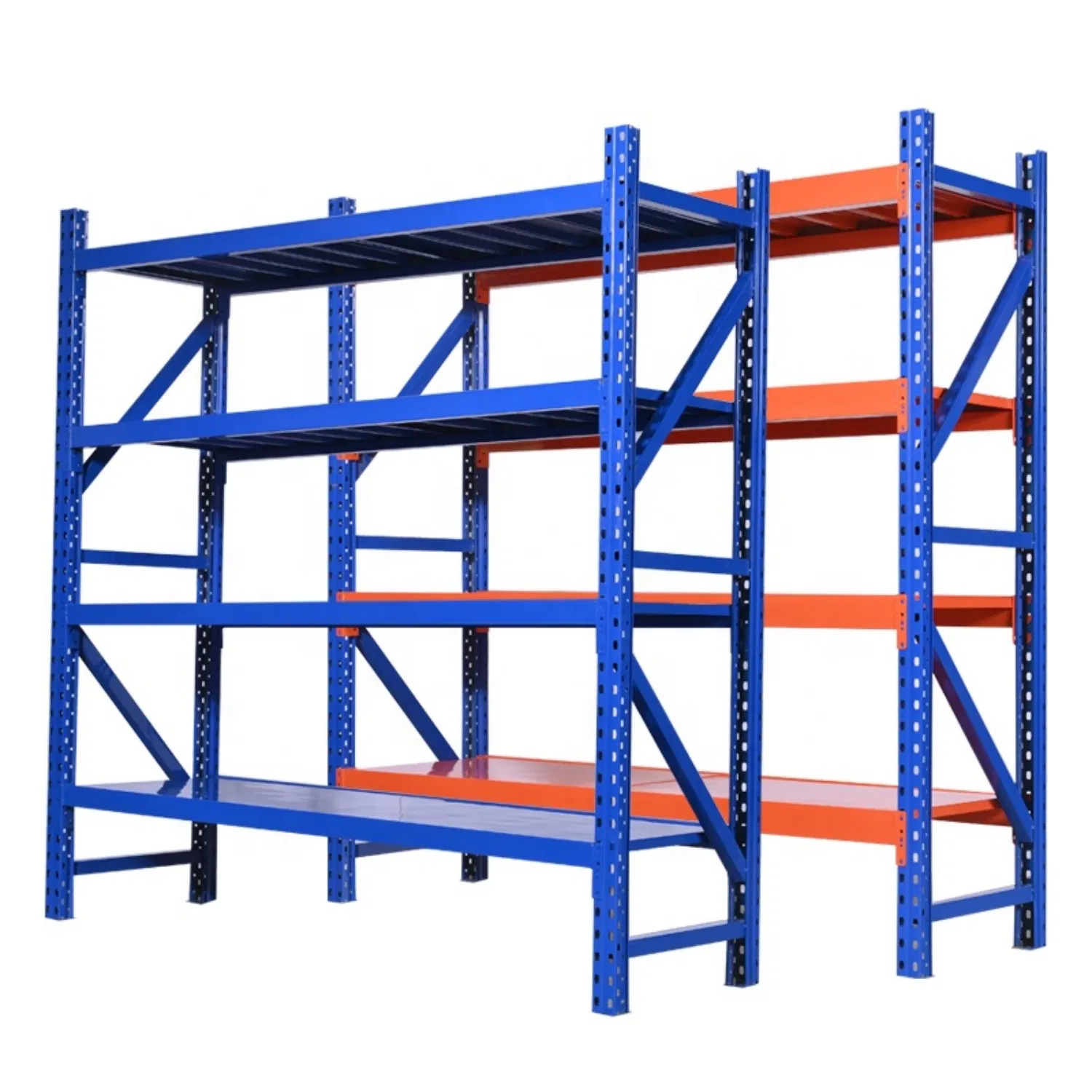 Multiple 5 Layers 4 Shelves 200kg Widespan Rack Shelf Industrial Longspan Metal Racking System Adjustable Shelving Manufacturers