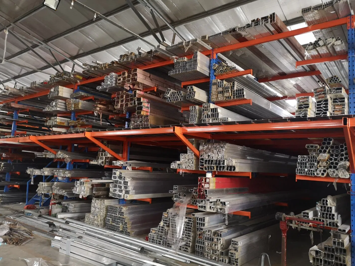 Secure Car Safety Heavy Duty Cantilever Rack for Auto Repair Service Shops