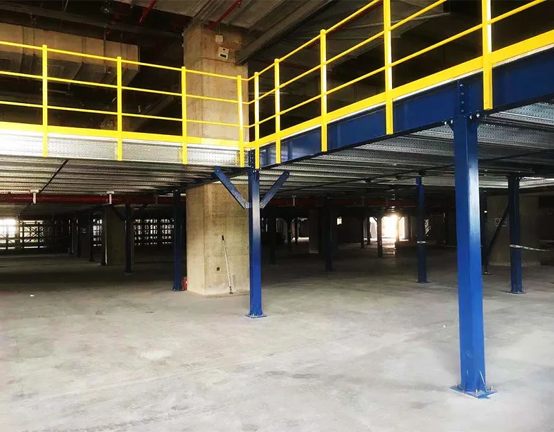 Warehouse Storage Heavy Duty Raised Platform Steel Mezzanine
