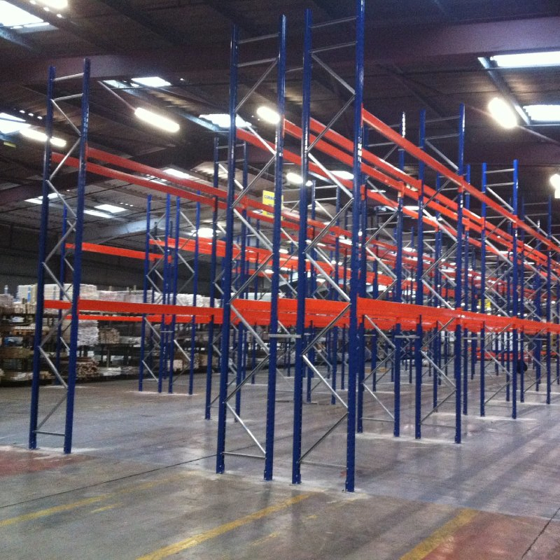 Heavy-Duty Teardrop Pallet Racking System for Custom Storage Solutions