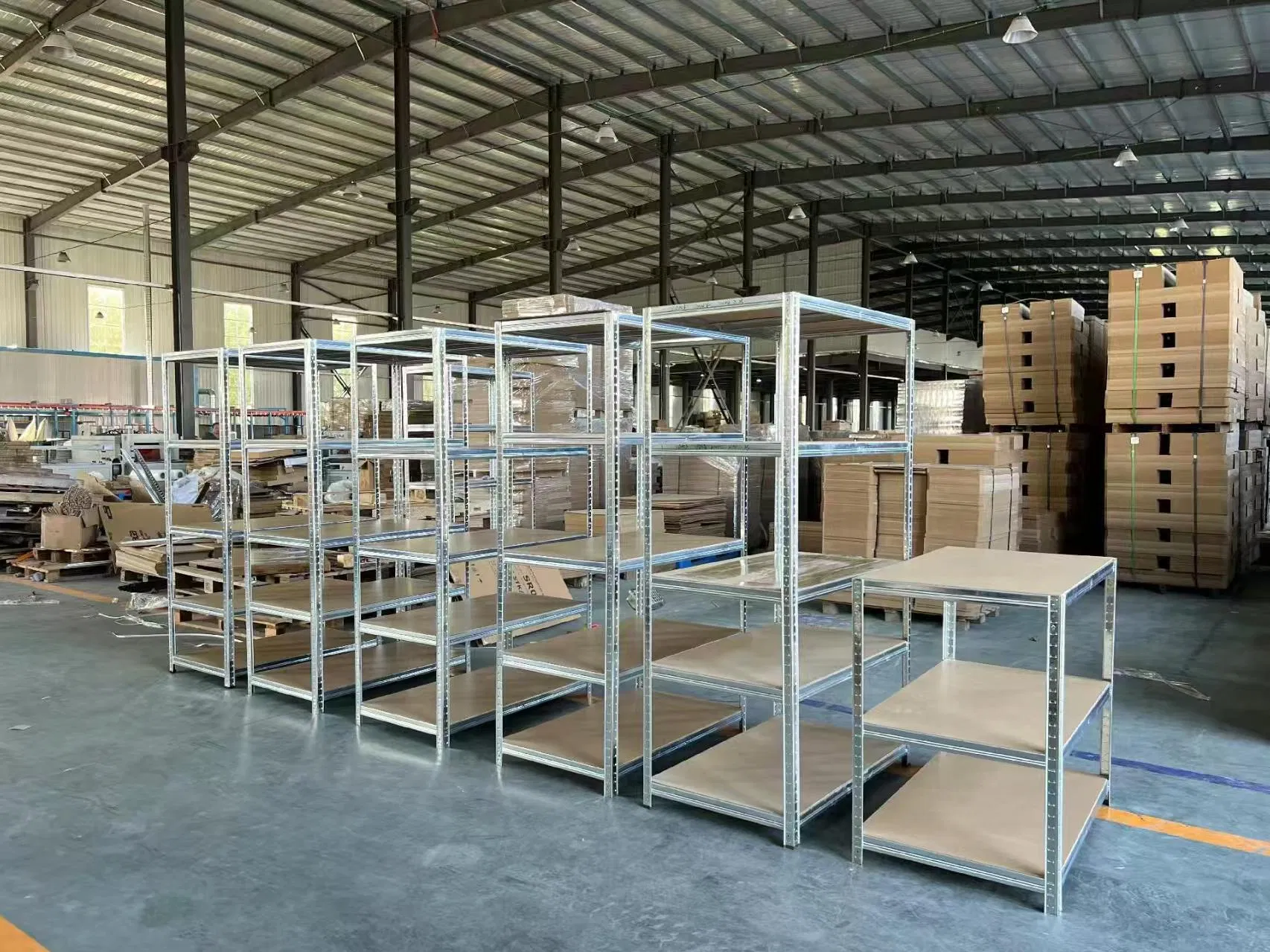 Wholesale Price Custom Metal Shelf Heavy Duty Steel Warehouse Racks Chinese Factory Pallet Storage Shelves