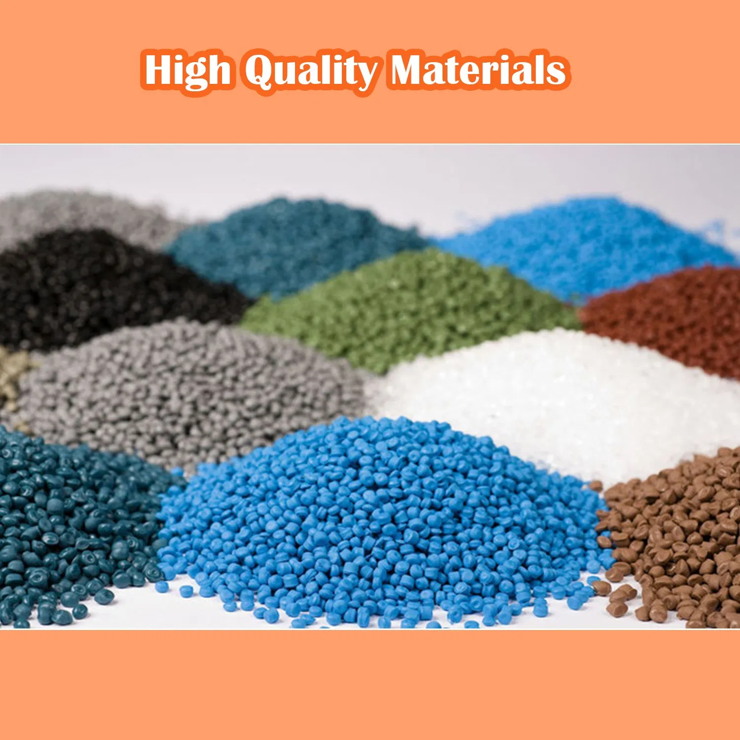 Huading 1200*1000*150mm Open Deck HDPE Steel Tube Pallets Durable Euro 3 Runners Heavy Duty Plastic Pallet for Warehouse Storage