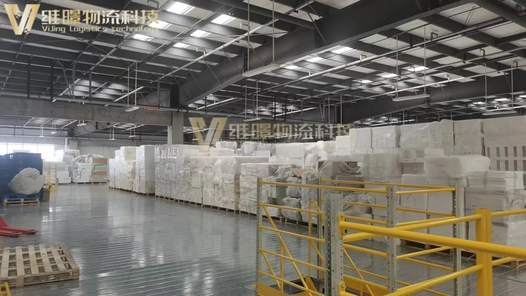 Warehouse Stairs Deck Pallet Racking Steel Floor Garret Mezzanine