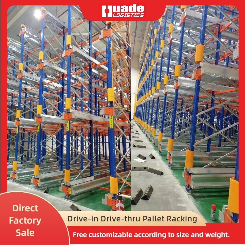 Structural Design Drive-in Racking for Perishable Goods Lifo Heavy Duty Pallet Racking