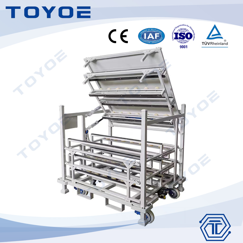 Forklift-Optimized Heavy-Duty Pallet Flow Racks for EV Logistics
