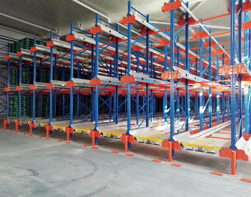ISO and CE Certfication Frozen Foods Cold Room Warehouse or Normal Temperature Warehouse 2000kg for One Pallet Including The Goods Filo or Fifo Shuttle Rack