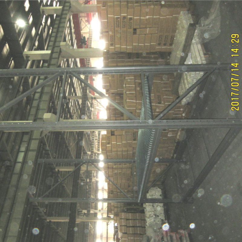 Galvanized Wire Mesh Decking Warehouse Storage USA Teardrop Pallet Rack