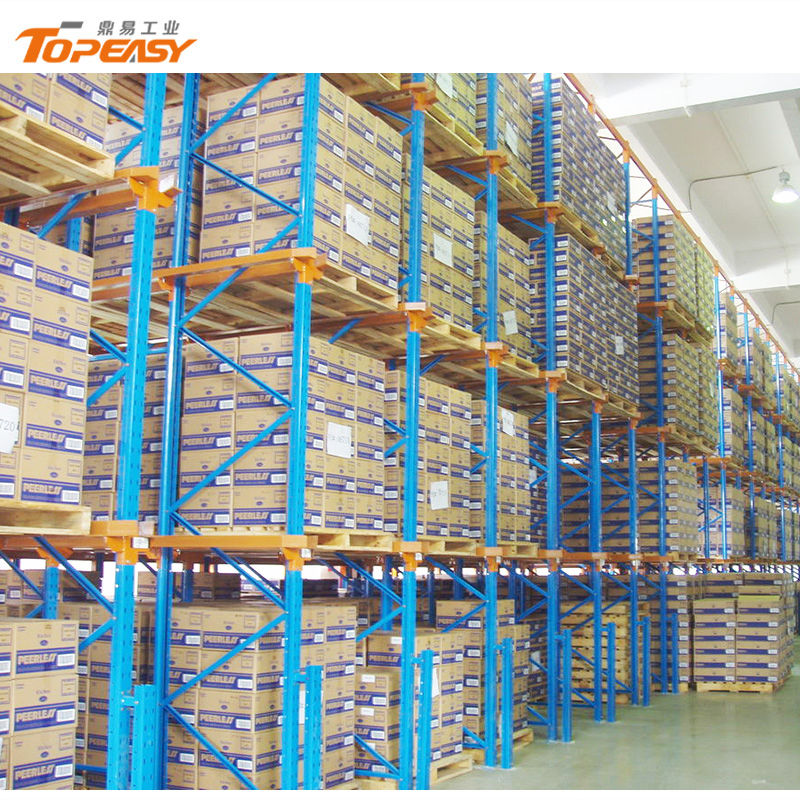 Customized Warehouse Vegetable Storage Rack Drive in Racking System for Coldstore