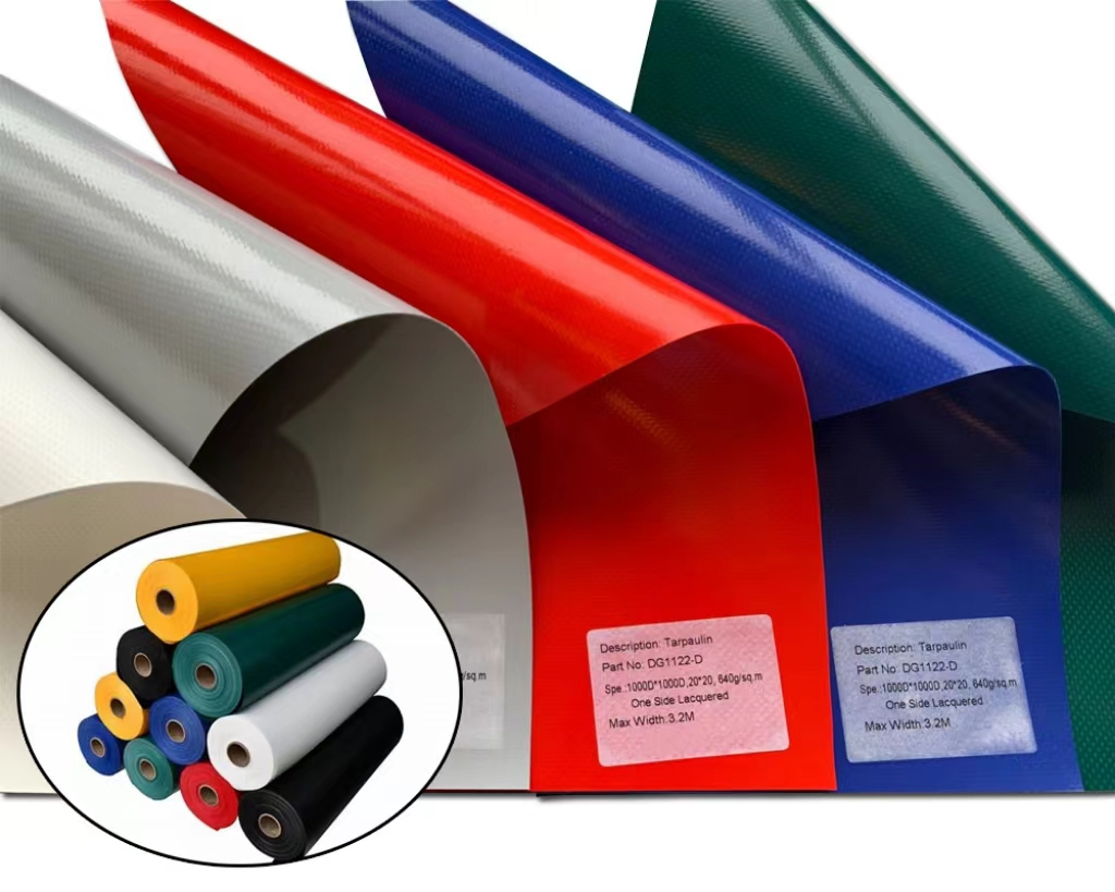 Durable Waterproof PVC Tarpaulin for Secure Farm Storage Solutions