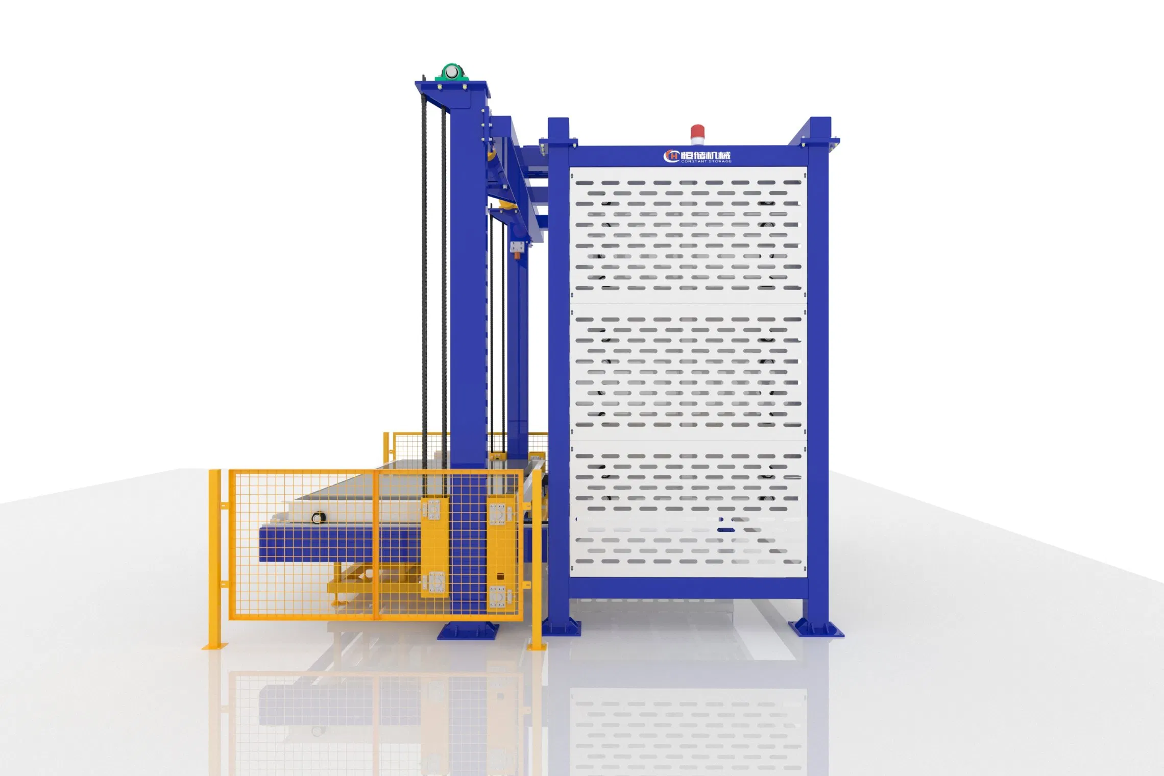 Secure Steel Reserve - Secure Automated Sheet Metal Storage Reserve