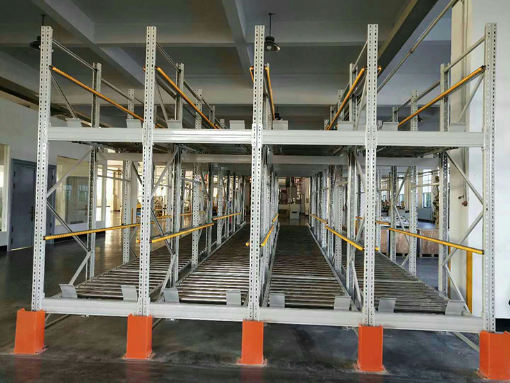 Gravity Flow Pallet Rack Designed for Optimal Warehouse Efficiency