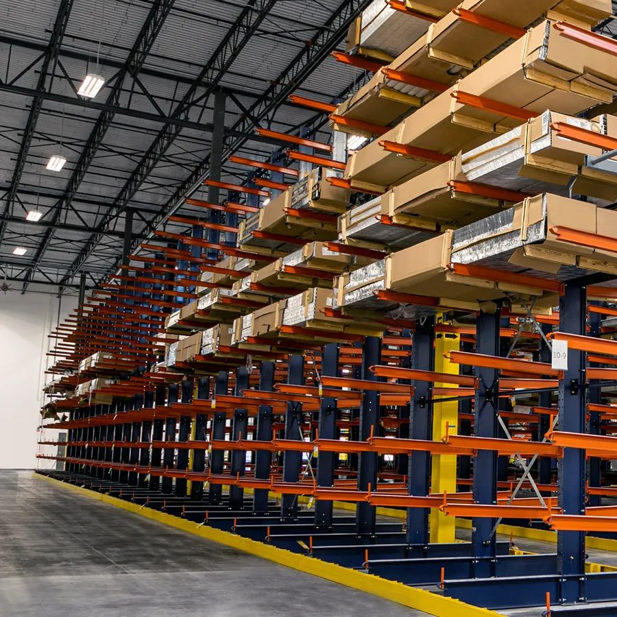 Leading Factory Warehouse Storage Metal Cantilever Pallet Racking for Efficient Organization