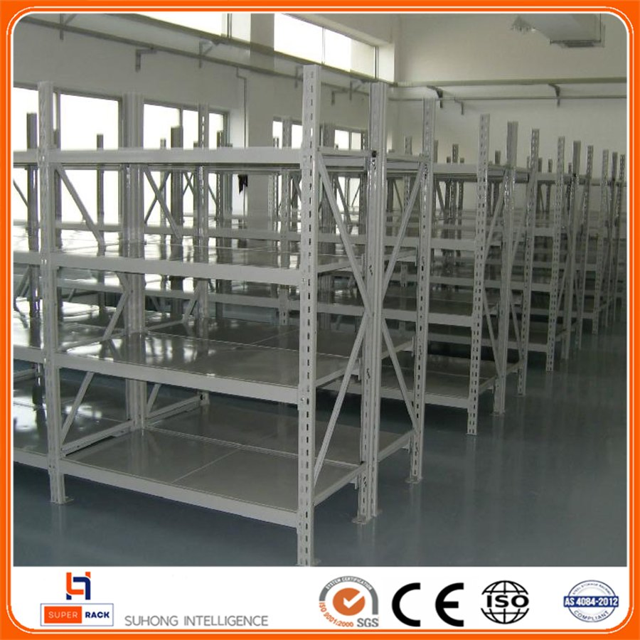 Medium Duty Warehouse Large Capacity Widespan Racking System Metal Longspan Display Steel Shelving