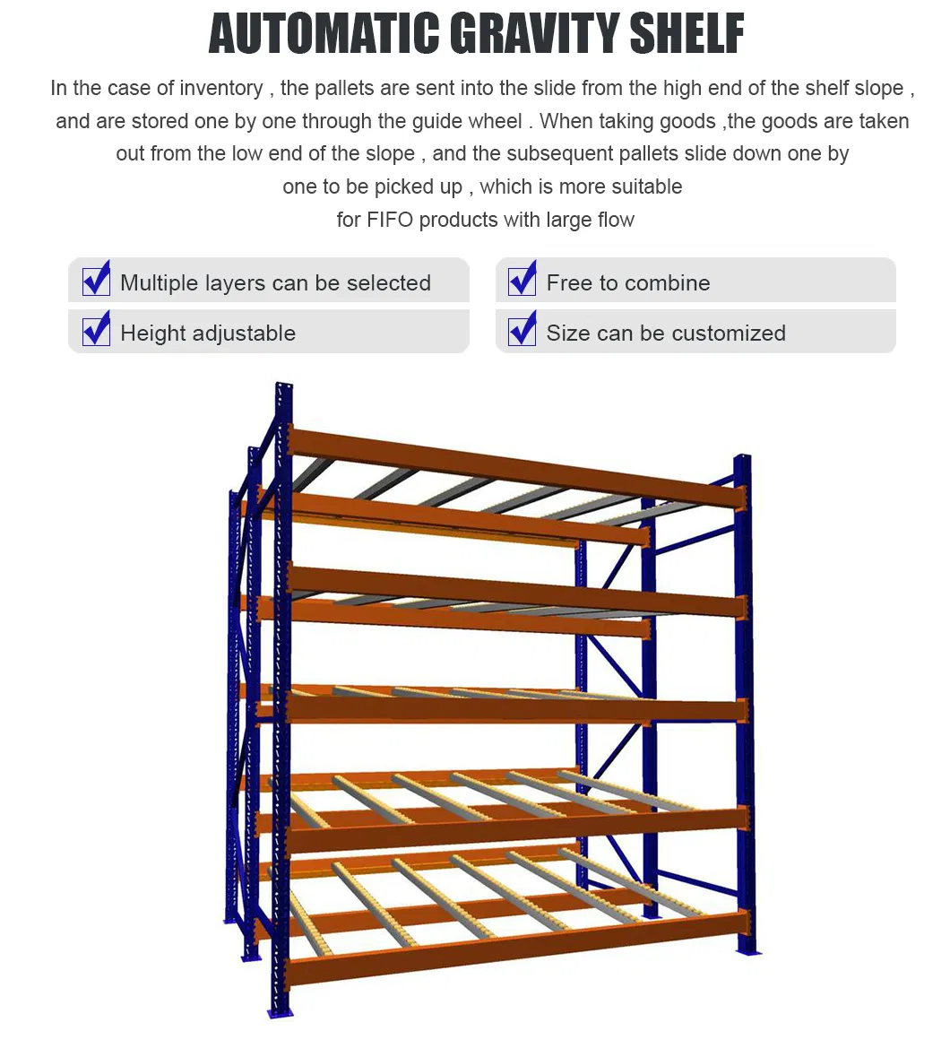 Automatic Gravity Shelf