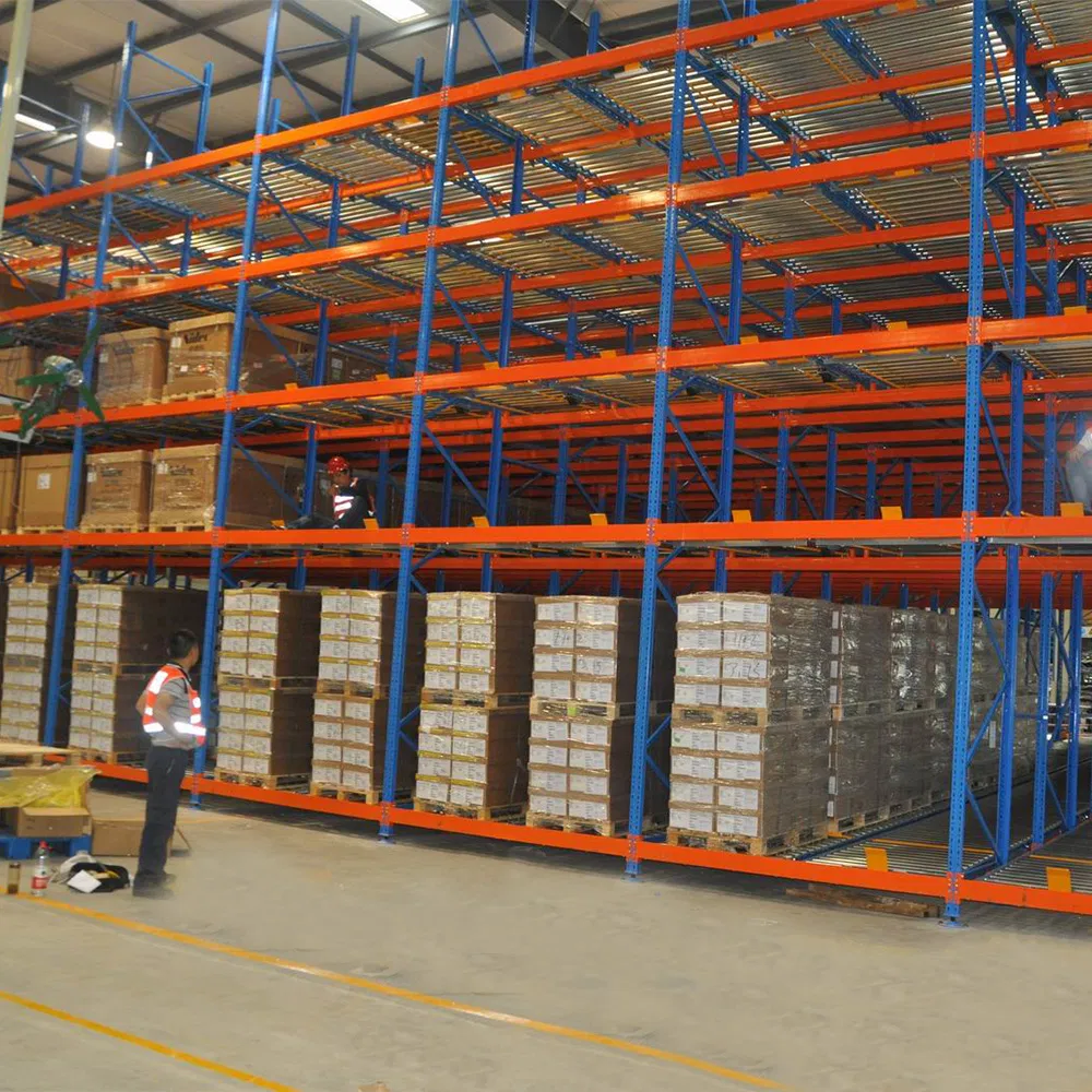 Low MOQ Roller Gravity Pallet Flow Rack for Toilet Paper