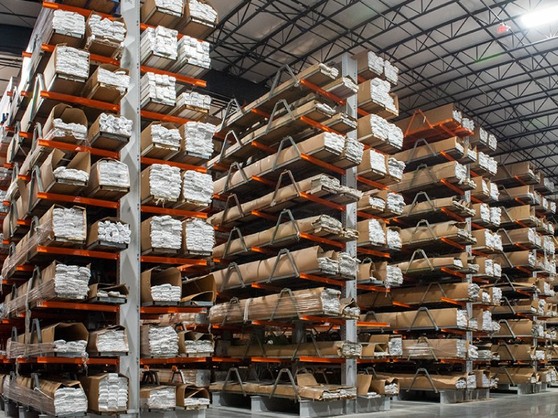 Heavy Duty Double Sided Storage Racks Cantilever Racking for Warehouse Structural Hose Cantilever