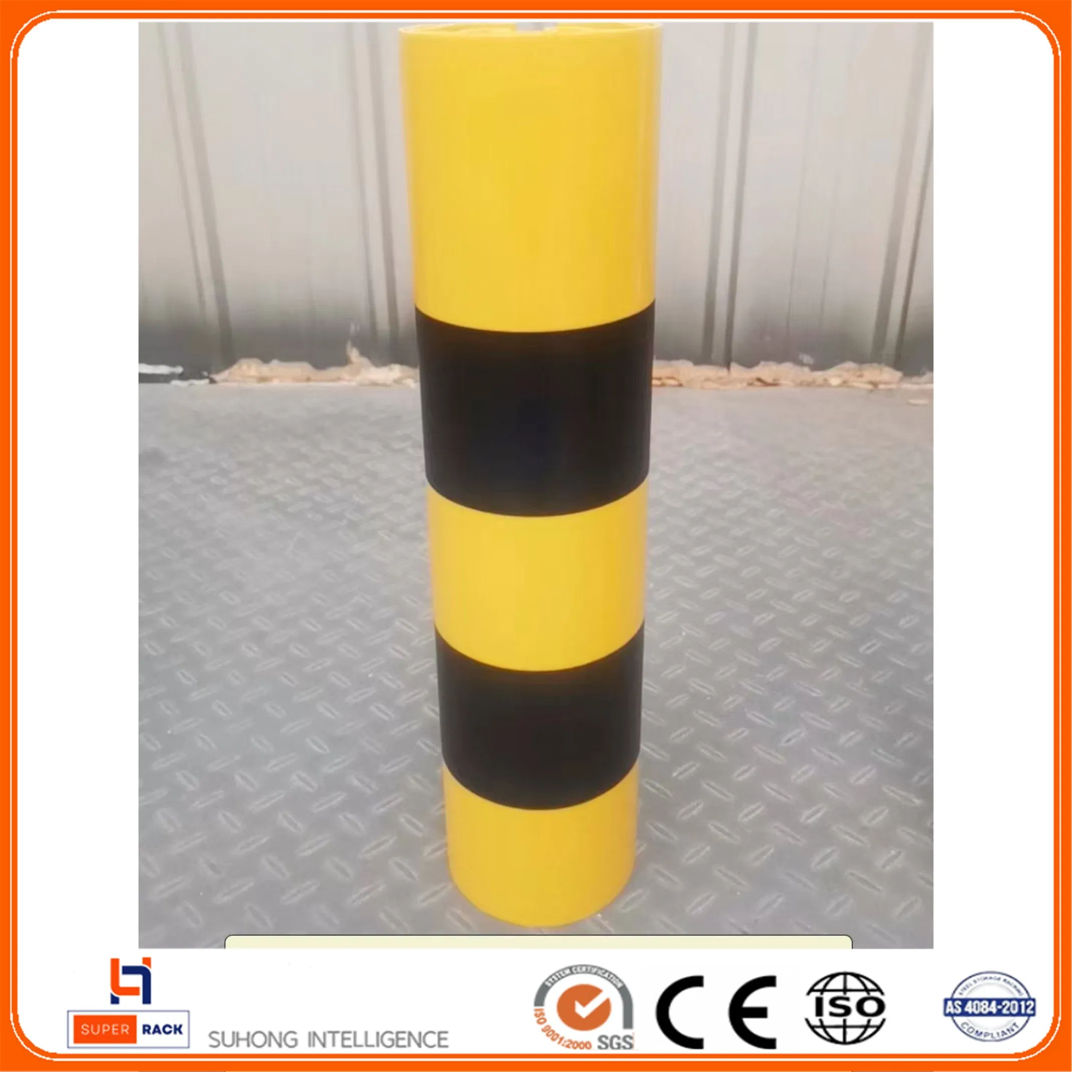 Factory Low Price PVC PE Material Warehouse Safety Corner Protection Rack Upright Protector