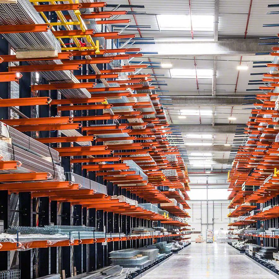 Leading Factory Warehouse Storage Metal Cantilever Pallet Racking for Efficient Organization