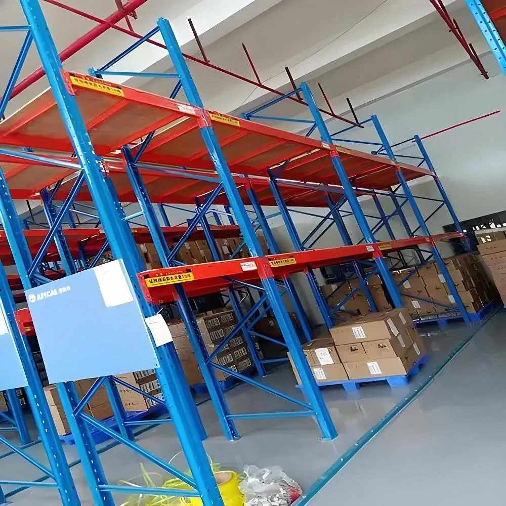 Teardrop Design Industrial Pallet Racking System for Heavy Load Storage and Easy Assembly