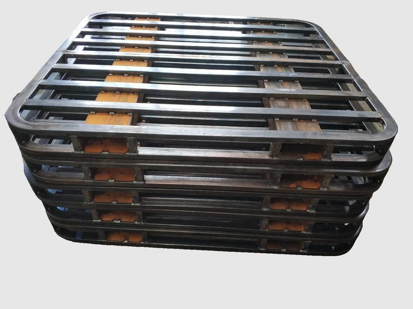 Galvanized Iron Compact Steel Pallet Industrial Heavy Duty Pallet