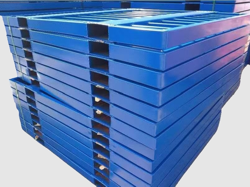 Galvanized Iron Compact Steel Pallet Industrial Heavy Duty Pallet