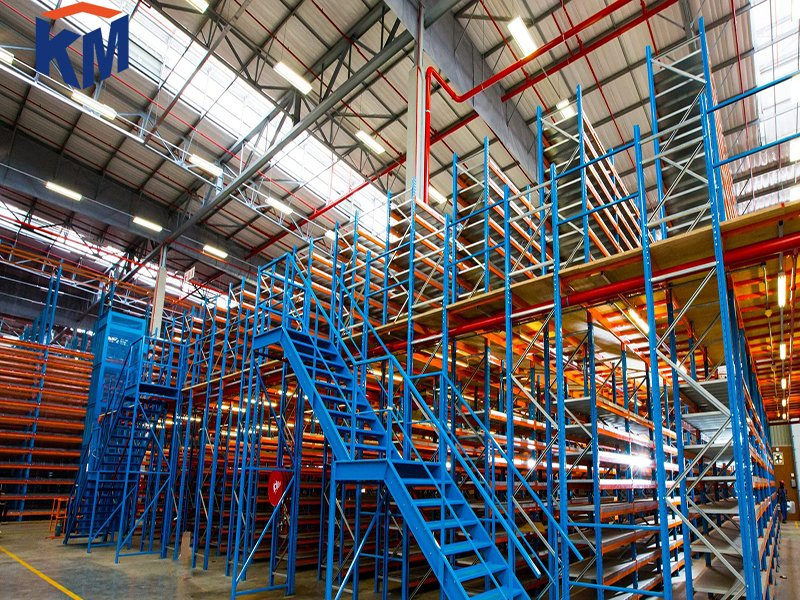Mezzanine Shelving Stairs Large Warehouse Self-Use Reselling