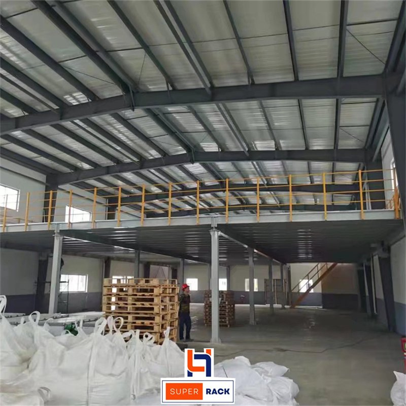 Industrial Prefabricated Heavy Duty Metal Warehouse Storage Mezzanine Floor