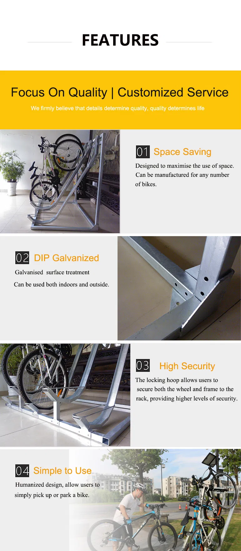 Full View of Semi Vertical Rack