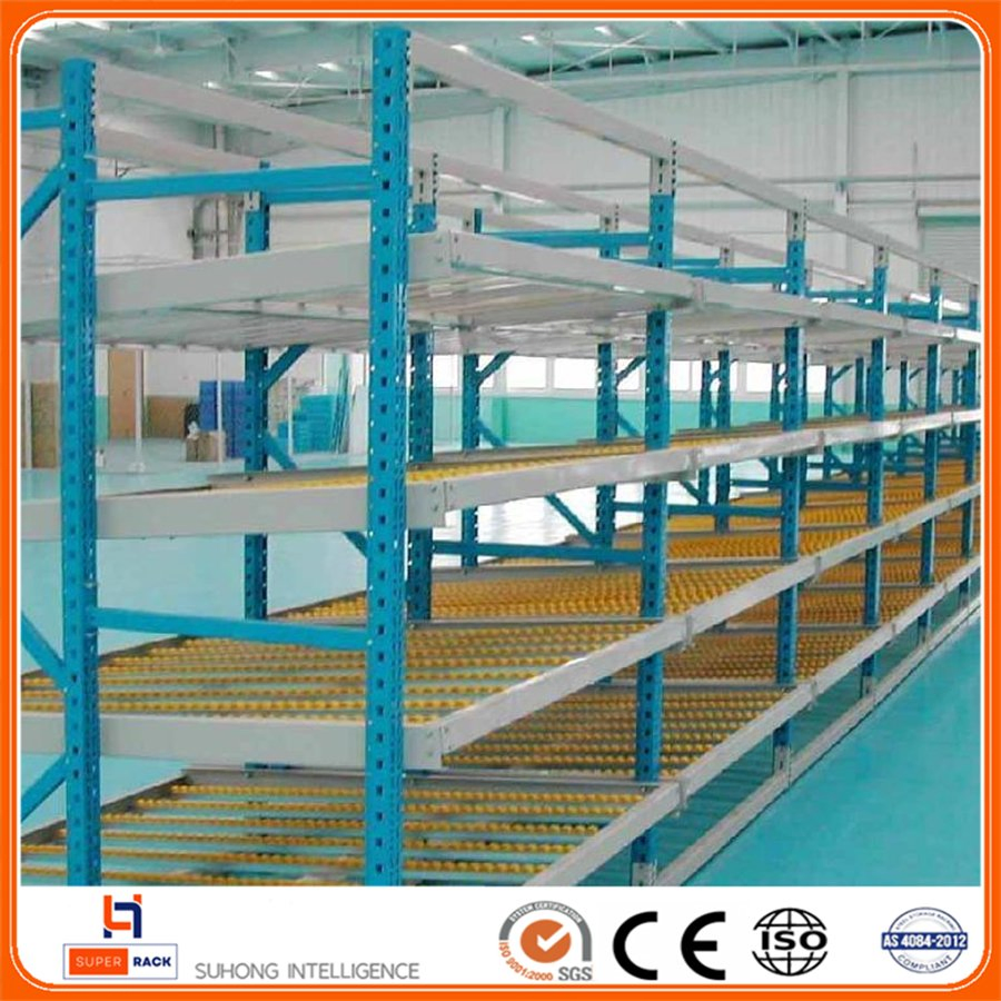 Hot Sale Factory Warehouse Rack Carton Flow Through Racks for Picking Roller Cantilever Racking