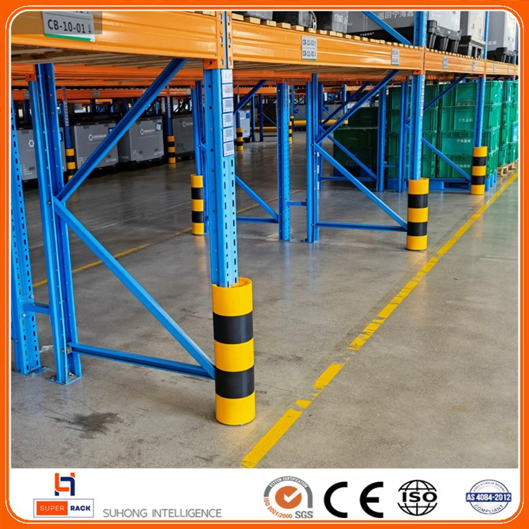 Factory Wholesale Price PVC PE Material Warehouse Safety Corner Protection Rack Upright Protector