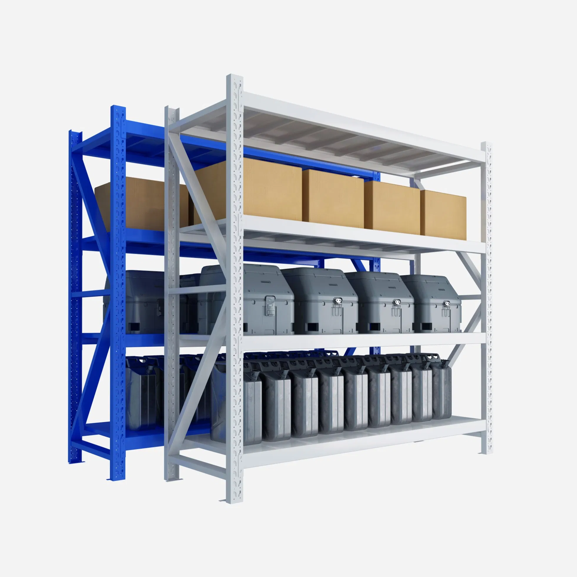 Conventional Tool Rack Xinke Protective Film and Carton Flow Racks Metal Shelves