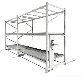 Vertical Grow Rack Hydroponic Greenhouse Ebb and Flow Table Multi Level Grain Hydroponic Rack