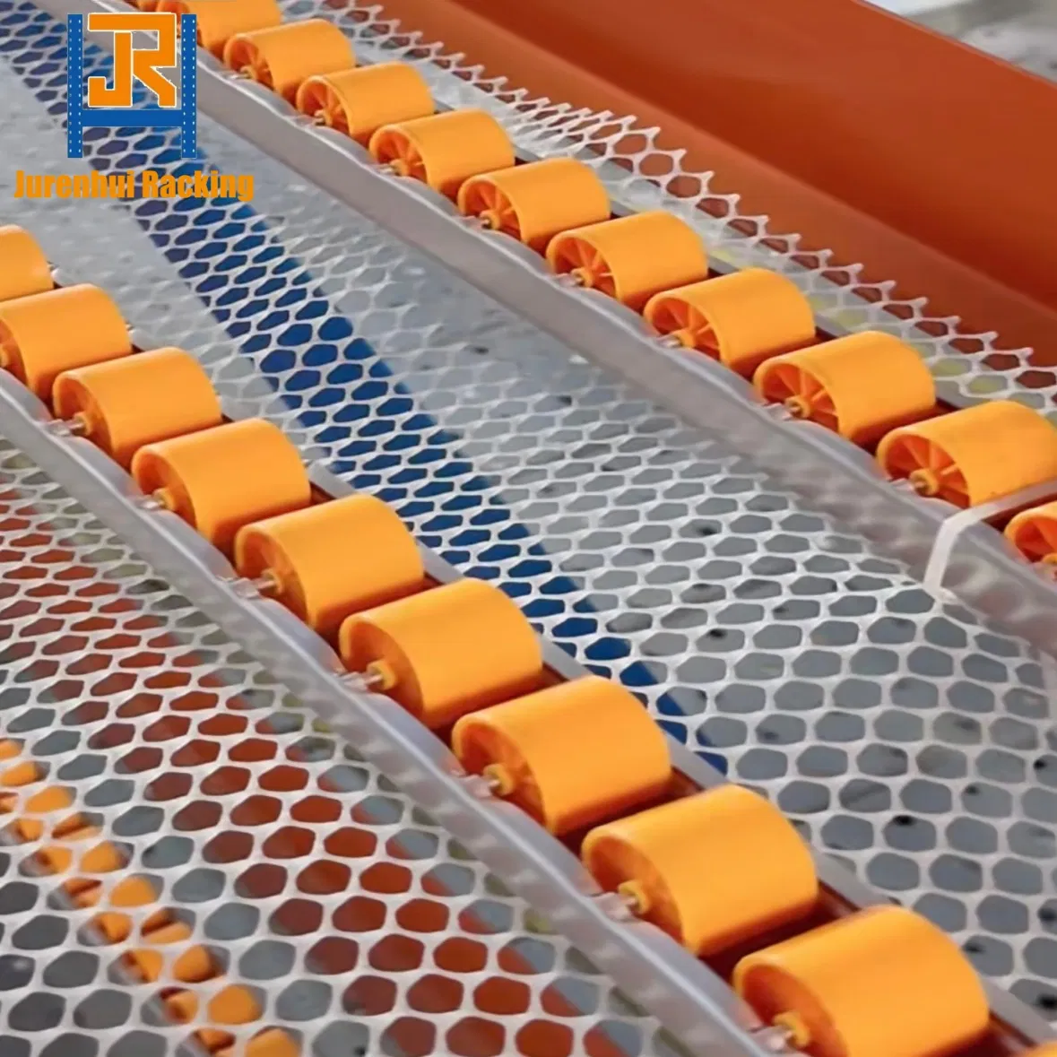 Distribution Center Carton Flow Racking Roller Pallet Storage Rack
