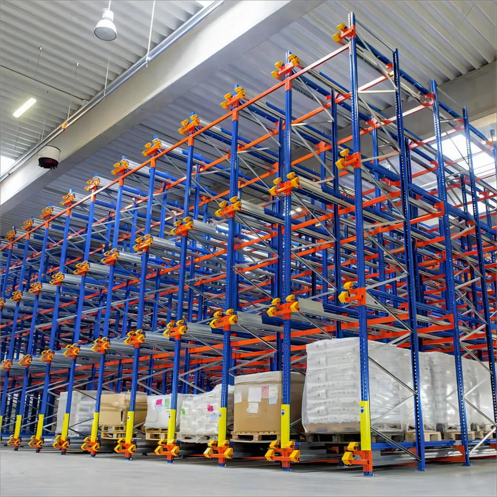 Metal Steel Heavy Duty Warehouse Storage Mezzanine/Cantilever/Gravity Flow/Radio Shuttle/Push Back/Drive in/Selective Pallet Storage Rack for Box Cargo