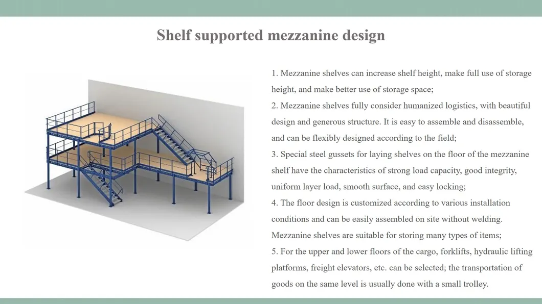 Steel Rack Supported Mezzanine