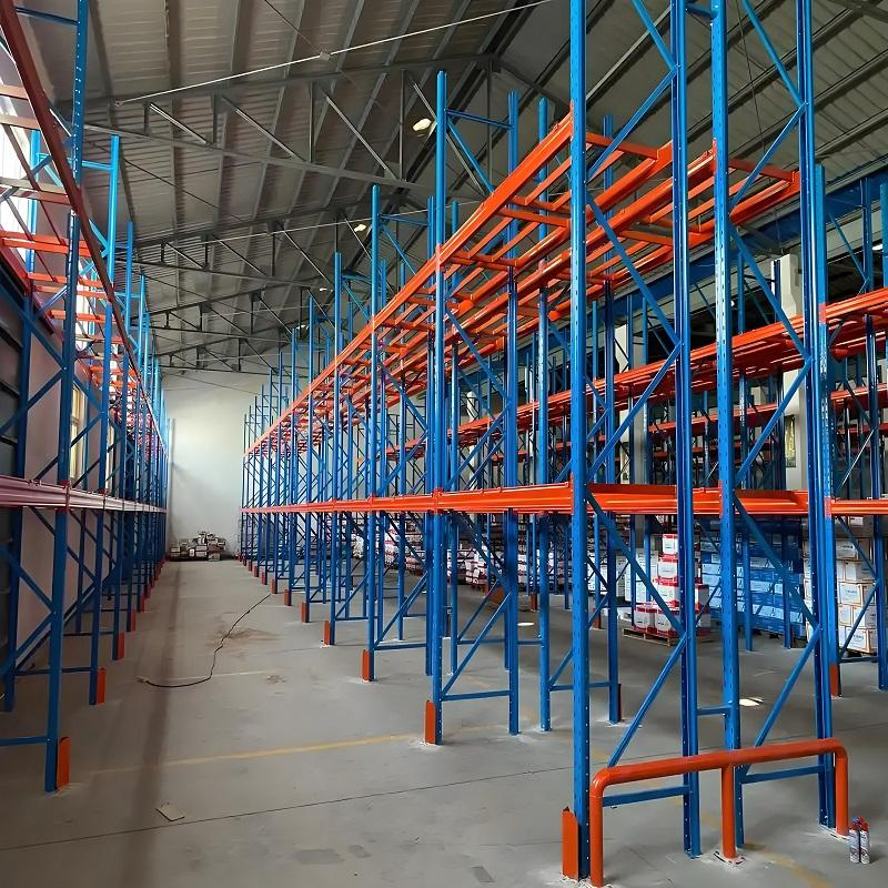 Teardrop Design Industrial Pallet Racking System for Heavy Load Storage and Easy Assembly