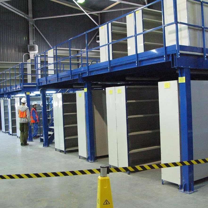 Multi-Level Warehouse Storage Steel Structure Grating Mezzanine