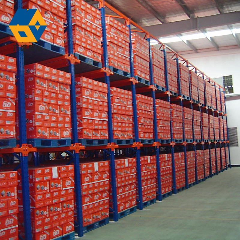 Heavy Duty Storage Warehouse Single and Double Bracket Drive in Pallet Rack